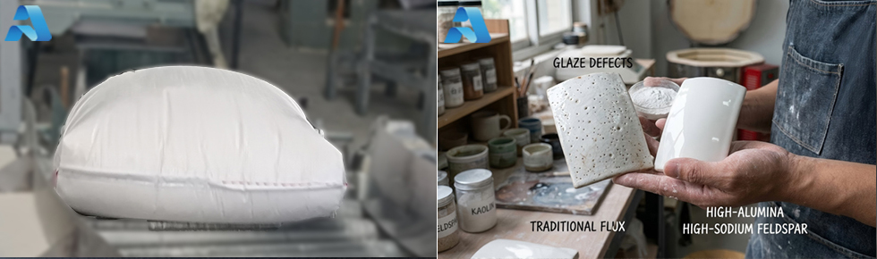 High-Alumina Sodium Feldspar for Ceramics
